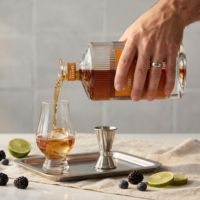 Botellas de Vidrio Transparente de 750 ml con Etiqueta Privada Personalizada, Tapón de Corcho, Impresión Serigrafiada para Licores, Aceite de Oliva, Vino, Vodka, Ginebra, Whisky y Bebidas Espirituosas