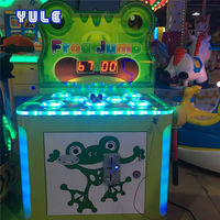 Machine de jeu d'arcade à monnayeur Whack a Frog pour enfants, avec système de récompense