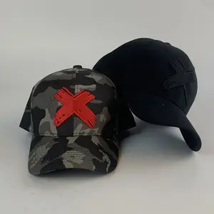 BSCI Custom Men Women Outdoor Golf X Embroidery Tactical Sports Camo Sport Hat Multicolor gorras custom logo sport baseball cap