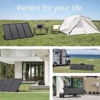 Panneau solaire DELTA 100W 220W 160W 400W, panneau photovoltaïque, panneau solaire pliable portable pour la maison, le camping en plein air, générateur solaire de charge