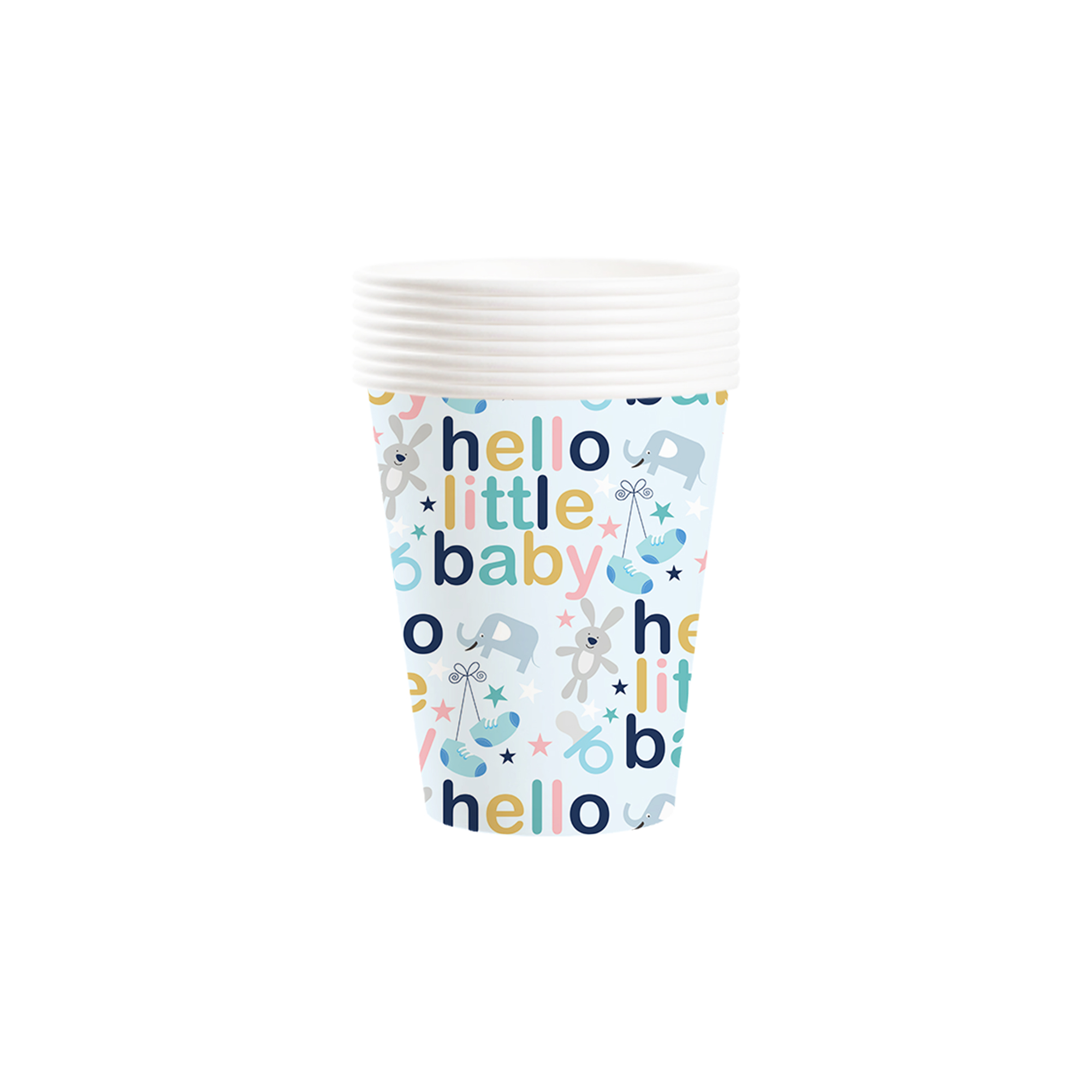Vaso de papel de 9 oz * 8 unidades