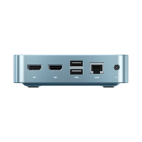 Peladn Commercial mini console de jeu de bureau mini pc WI-6 Intel N100 Processeur Ordinateur pc 8G DDR4 256gb SSD Mini