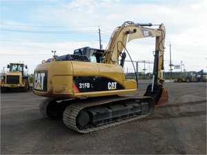 Excavadora de cadenas CAT315D de 15 toneladas usada, pocas horas de trabajo, capacidad de cazo de 0.75m, alta potencia de excavación - Product Image 3