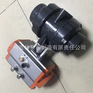 Vanne à bille pneumatique Q611F-10S Q621F-10S, personnalisable pour l'eau, le gaz, l'huile, les fluides, OEM pris en charge - Product Image 2