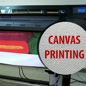 ผืนผ้าใบโพลีเอสเตอร์เคลือบด้านกันน้ำสำหรับพิมพ์อิงค์เจ็ท แบบม้วน สำหรับงานศิล<span class=keywords><strong>ป</strong></span>ะ - Product Image 2