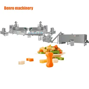 New design dog chews machine production line treats food machine pet food manufacturing plants