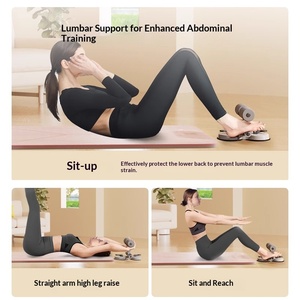 Ejercitador de Músculos Abdominales con Banda de Resistencia, Ayuda para Abdominales, Equipo de Gimnasio para Ejercicio en Casa, Ventosas Ajustables - Product Image 5