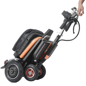 Scooter électrique personnel, petit scooter électrique pliable à 4 roues, mobilité pour <span class=keywords><strong>personnes</strong></span> âgées avec batterie au lithium - Product Image 2