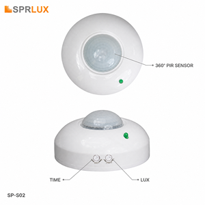 Mini Sensori di Movimento e Posizione a 360° con Rilevamento a 8M, Impermeabili IP20 per Uso Interno/Esterno - Product Image 1