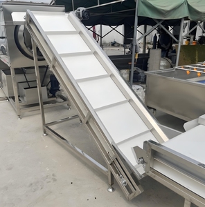 Nieuwe Grote Roestvrijstalen 150Mm Brede Antistatische Uv-Uithardende Transportbandmachine Voor Voedselkwaliteit - Product Image 2