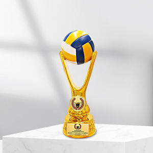 מותאם אישית משחקי ספורט גדול גביע כדורגל גביע גביע כדורגל אלוף העולם הכבוד שרף ידידותי לסביבה פיסול פרסים לוח 3D - Product Image 1