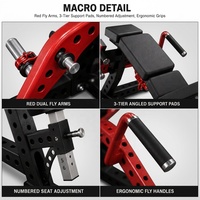 Équipement de musculation multifonction 3-en-1 : Banc réglable, Crossover à câbles, Presse à épaules, Construction métallique, Charge par disques à levier