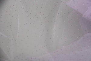 Tela de encaje de malla para vestido de novia y <span class=keywords><strong>baile</strong></span>, 100% nailon, brillante, dorado, brillante, con pegamento, polvo, tul, gran oferta - Product Image 5