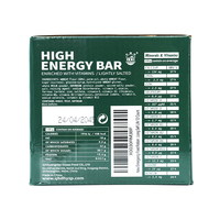 Galletas multivitamínicas de alta energía Sabor salado 4 días Ración de supervivencia Textura dura Característica de glucosa Caja con sabor a chocolate