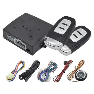 Autostart car start stop button Engine system push button keyless entry system 12v car alarm system