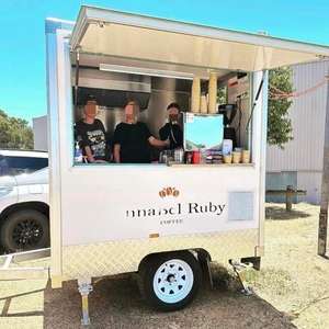 रेस्तरां कैटरिंग मोबाइल स्ट्रीट वेंडिंग कार्ट के लिए बिजनेस डिपॉजिट के लिए एक्सपेंड फूड ट्रेलर - Product Image 1