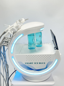 Machine professionnelle d'hydrofacialisation à 7 poignées, intelligente, bleu <span class=keywords><strong>glace</strong></span>, pour équipement <span class=keywords><strong>de</strong></span> <span class=keywords><strong>salon</strong></span> – Meilleures ventes - Product Image 2