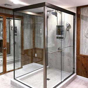<span class=keywords><strong>Porte</strong></span> <span class=keywords><strong>coulissante</strong></span> intérieure en aluminium avec finition noire et <span class=keywords><strong>verre</strong></span> <span class=keywords><strong>translucide</strong></span> pour projet de décoration de maison moderne, style luxueux - Product Image 5