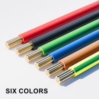 Cable Flexible Alfanar de 2.5mm², Cobre Puro H07V-R 450/750 Voltios CU/PVC, Cable Eléctrico de 7 Hilos para Construcción, Venta al Por Mayor