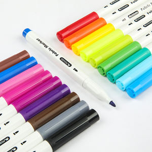 GXIN P-A03201 <span class=keywords><strong>marqueur</strong></span> de tissu personnalisé, assortiment de 18 couleurs, <span class=keywords><strong>marqueur</strong></span> de tissu, stylo résistant à la décoloration et à l'eau, <span class=keywords><strong>marqueur</strong></span> de tissu <span class=keywords><strong>permanent</strong></span> - Product Image 3