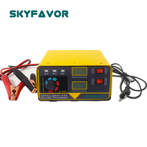 Adjustable Automatic <strong>Trickle</strong> <strong>Charger</strong> 12V 20A 24V 10A Universal Smart Fast Truck Motorcycle <strong>Car</strong> <strong>Battery</strong> <strong>Charger</strong> with Pulse Repair - Product Image 5