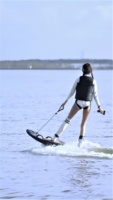Planche de surf électrique à batterie interchangeable en trois secondes, vitesse libre pour adultes, jetboard aquatique en plein air