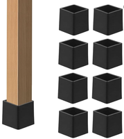 Raccords de connexion de tuyau en plastique noir embouts de 32mm 35mm pour tuyau en PVC