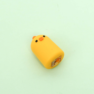 Nouveau taille-crayon manuel 3D avec petit canard moule PVC caoutchouc souple mode petit canard Animal moule PVC caoutchouc souple mode - Product Image 2