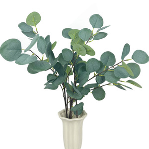 Artificial <b>Eucalyptus</b> Leaves And <b>Branches</b> 92Cm Silk Flower High Simulation Indoor Desktop Home Decoration - Product Image 2