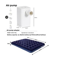 Matelas Gonflable Moderne le Plus Vendu, Confortable pour une Nuit de Sommeil, Ultra-Léger, Portable et Épaissi pour le Camping
