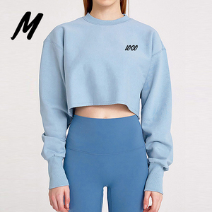 Otoño 2023, <span class=keywords><strong>sudaderas</strong></span> con capucha <span class=keywords><strong>para</strong></span> <span class=keywords><strong>mujer</strong></span>, <span class=keywords><strong>sudaderas</strong></span> con capucha con cuello redondo de gran tamaño, <span class=keywords><strong>sudaderas</strong></span> en blanco, <span class=keywords><strong>sudaderas</strong></span> cortas de alta calidad personalizadas <span class=keywords><strong>para</strong></span> <span class=keywords><strong>mujer</strong></span> - Product Image 2