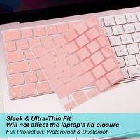 Couverture de clavier espagnole EU aux couleurs modernes, anti-rayures, anti-poussière pour MacBook Neo 13 A3404 sans Touch ID