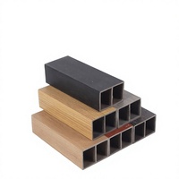 Panneaux de cloison carrés modernes en bois écologique de qualité industrielle, faux poutres pour entrée, mur de fond et plafond de couloir