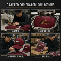 Casquettes de baseball ajustables personnalisées OEM 5 et 6 panneaux en polyester/coton – Unisexe, mode adulte, sport et décontracté