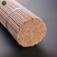 Groothandel Eco Kleurrijke Ruwe Bamboestokjes Multifunctionele wierookstokjes & BBQ-spiesjes Op maat gemaakte natuurlijke bamboe blanks