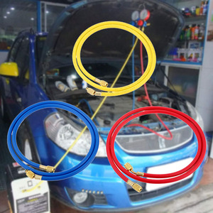 สายชาร์จน้ำยาแอร์ Linzhi รุ่น R410A สำหรับระบบปรับอากาศ HVAC ชุดสายชาร์จแรงดัน 800PSI สำหรับน้ำยา R410A <span class=keywords><strong>R22</strong></span> R134A R12 R502 - Product Image 6