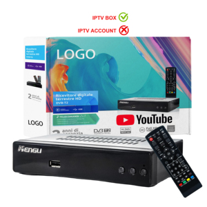 Sintonizador de Tv <span class=keywords><strong>Scart</strong></span> Full Hd HEVC Digital H.264 H.265 <span class=keywords><strong>DVB</strong></span> T2 Receptor Decodificador de TV con Wifi Receptor de Tv con Wifi - Product Image 1
