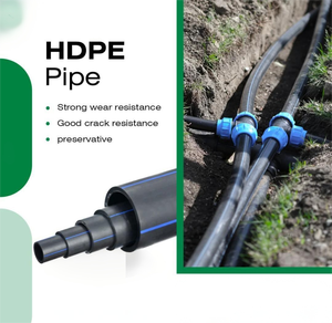 สายยางน้ำพลาสติก HDPE PE ขนาด 63 มม. 2.5 นิ้ว รับแรงดันสูง 1.0Mpa 1.25Mpa 1.6Mpa - คุณภาพสูงสำหรับการชลประทานและการจ่ายน้ำ - Product Image 2