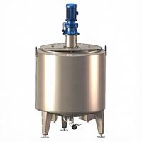 Cuve de mélange commerciale en acier inoxydable de 100 à 5000 L, à chauffage électrique ou à vapeur, avec agitateur, conception personnalisée