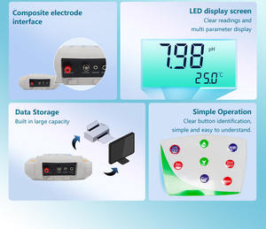 Medidor <span class=keywords><strong>de</strong></span> PH <span class=keywords><strong>de</strong></span> escritorio profesional, lectura rápida <span class=keywords><strong>de</strong></span> alta <span class=keywords><strong>sensibilidad</strong></span>, resolución <span class=keywords><strong>de</strong></span> 0.01pH con función <span class=keywords><strong>de</strong></span> salida <span class=keywords><strong>de</strong></span> datos para pruebas <span class=keywords><strong>de</strong></span> seguridad <span class=keywords><strong>alimentaria</strong></span> - Product Image 6