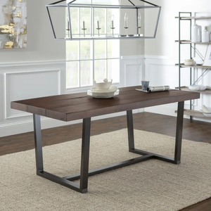 Elegant Wooden Dining <b>Table</b> Contemporary Solid Wood Furniture for Dining Room Home Kitchen Restaurant Cafe Hotel - Product Image 1