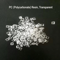 Granulés de polycarbonate vierge résistants aux UV, granulés de plastique PC, matière première pour abat-jour d'éclairage extérieur