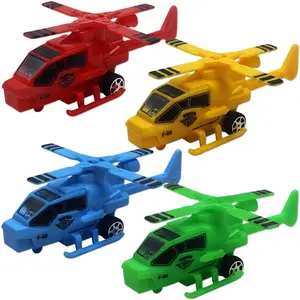 Mainan Helikopter Pesawat Mini Anak-anak, Mainan Hadiah Kecil untuk Anak-anak