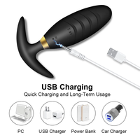 Plug anal amovible, stimulateur de clitoris vaginal, vibrateur sans fil, télécommande, jouets sexuels érotiques pour adultes pour couples