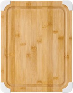Plateau de service rectangulaire en bois d'acacia créatif pour les collations aux fruits, les desserts et les assiettes à dîner. - Product Image 1