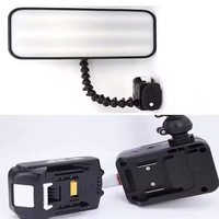 Lampe réflectrice de débosselage sans peinture 52 cm pour réparation de bosses de voiture, avec ventouses électriques et LED 3 couleurs réglables pour PDR