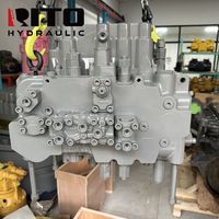 Ensemble de soupape de commande principale RITO 4606144 pour excavatrices ZX200-3 ZX210-3 ZX240-3 – Distributeur hydraulique remis à neuf pour excavatrice
