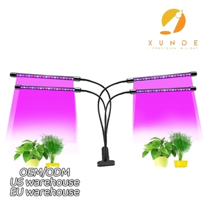 Lámpara LED de Cultivo para Flores, Cuello de Cisne Ajustable, Aluminio IP44, Temporizador Automático, Clip Flexible para <span class=keywords><strong>Pl</strong></span>ántulas, Espectro Completo para Crecimiento - Product Image 2