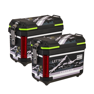 Nouveau design Boîte de rangement universelle pour moto Accessoires de moto haute capacité - Product Image 4
