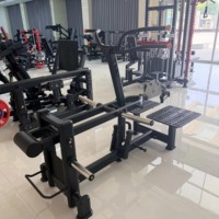 Machine à Squat Multifonctionnelle en Acier pour l'Entraînement de la Force des Jambes et les Exercices à Charge de Plaques – Équipement de Musculation pour Salle de Sport